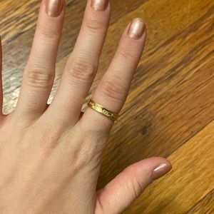 Tiffany 1837 Narrow Ring in 18K Yellow Gold